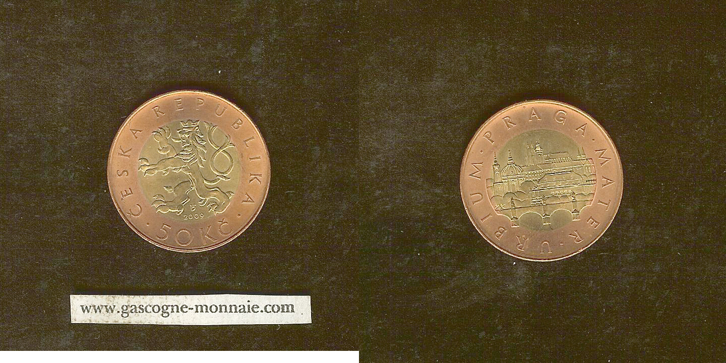 Czeck republique 50 korun 2009 BU